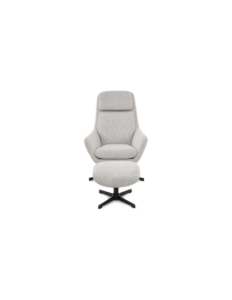 Capri | Sillón Giratorio + Reposapiés LETTO BELLO