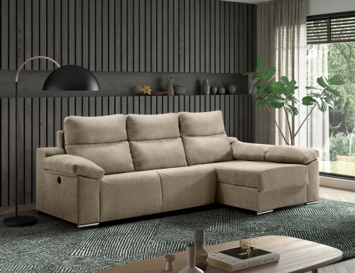 Dumont | Sofá Chaiselongue 2 Relax Eléctricos LETTO BELLO