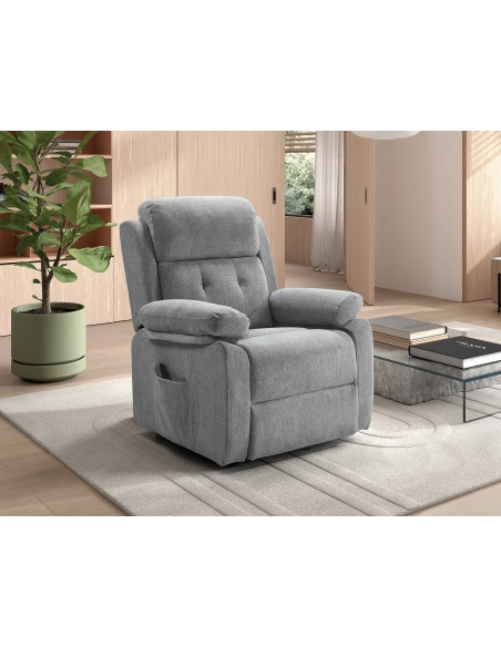 Mónaco | Sillón Relax 2M + Power-Lift LETTO BELLO