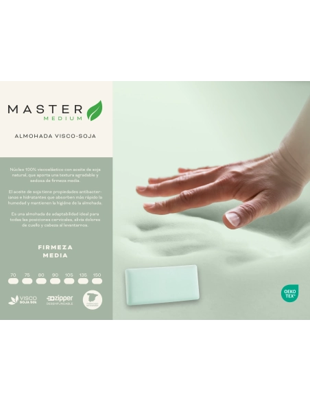 Medium | Almohada Viscosoja Intermedia MASTER