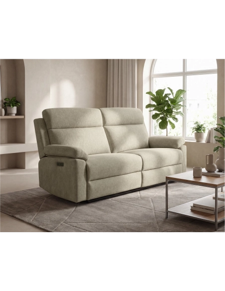 Onyx | Sofá 3 Plazas 2 Relax Eléctricos LETTO BELLO