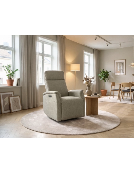 Indigo | Sillón Relax 1M + Power-Lift LETTO BELLO