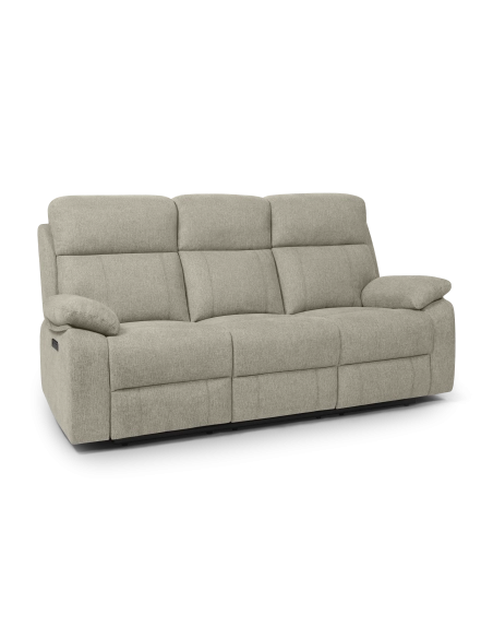 Amber | Sofá 3 Plazas 2 Relax Eléctricos LETTO BELLO