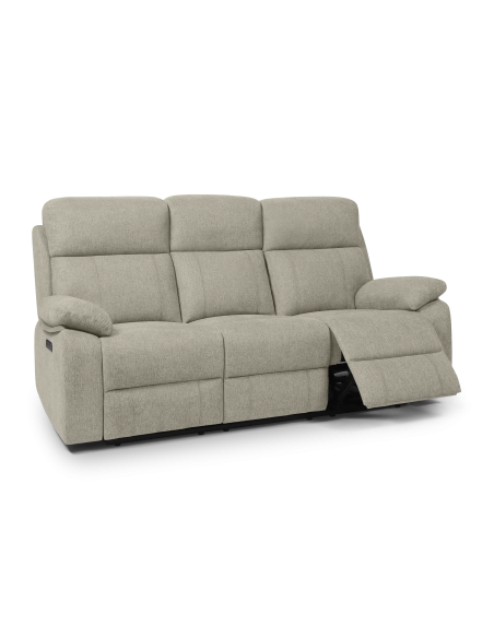 Amber | Sofá 3 Plazas 2 Relax Eléctricos LETTO BELLO