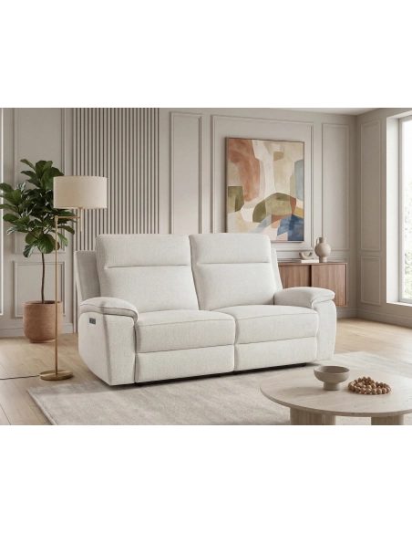 Rose | Sofá 3 Plazas 2 Relax LETTO BELLO