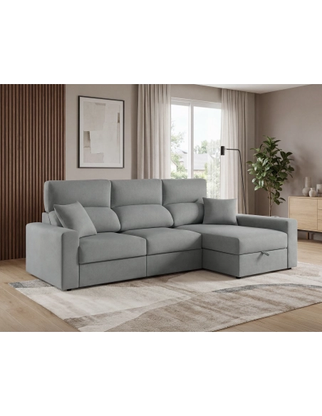 Polaris | Sofá Chaiselongue 260cm LETTO BELLO