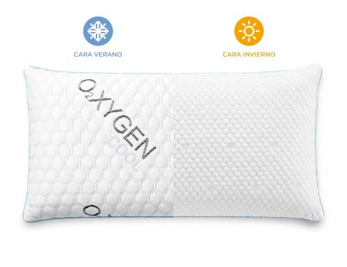 Dualcool | Almohada Viscoelástica Verano/Invierno MASTER 2