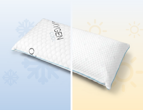 Dualcool | Almohada Viscoelástica Verano/Invierno MASTER
