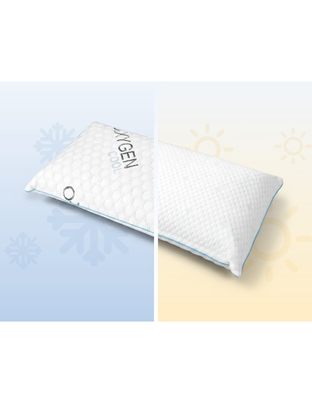 Dualcool | Almohada Viscoelástica Verano/Invierno MASTER