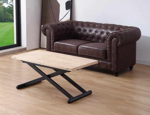 Natural Elevable | Mesa de Centro Convertible LETTO BELLO